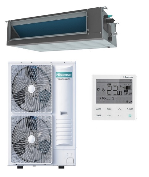 Канальный кондиционер Hisense AUD-48UX4REH8/AUW-48U6RN8