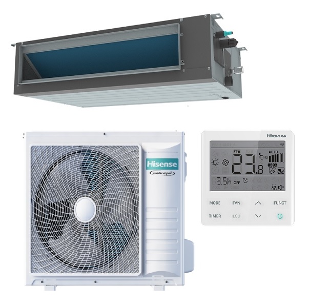 Канальный кондиционер Hisense AUD-36UX4REH8/AUW-36U4RK7