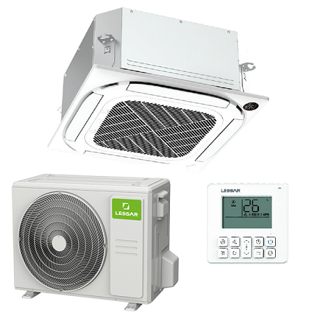 Кассетный кондиционер Lessar LS-HE36BVE4/LU-HE36UVE4
