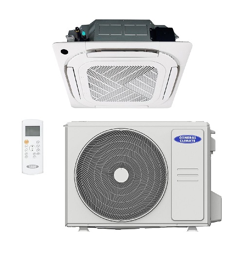 Кассетный кондиционер General Climate GC-4C24HRN2/GU-U24H2