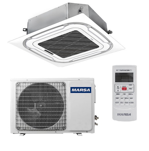 Кассетный кондиционер Marsa MRK-24UHA2N/MRK-24HA2NE-W